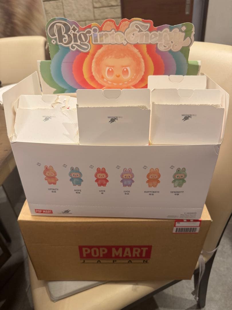 ラブブ　エナジー　6体セット