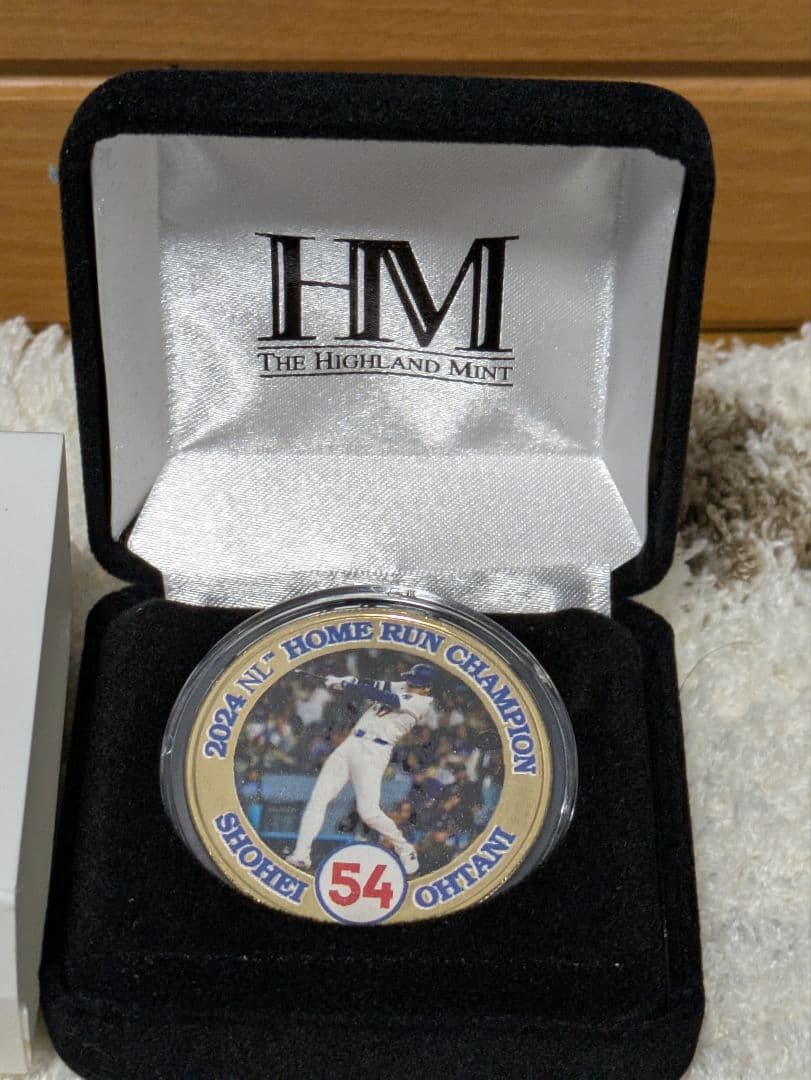 大谷翔平　2024年　ホームラン王記念　シリアルナンバー付　新品MVP記念
