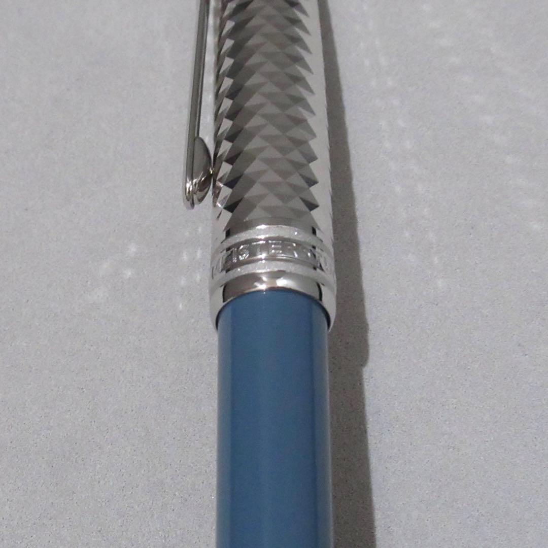 モンブラン ボールペン 164 グレイシャー ドゥエ ブルーグレー 129405