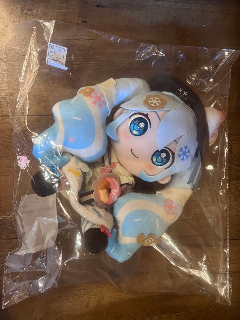 初音ミク 雪ミク  MIKU 2026 ぬいぐるみ gift