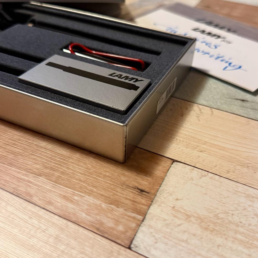 新品未使用　LAMY joy カリグラフィーセット15ブラックレッドクリップ