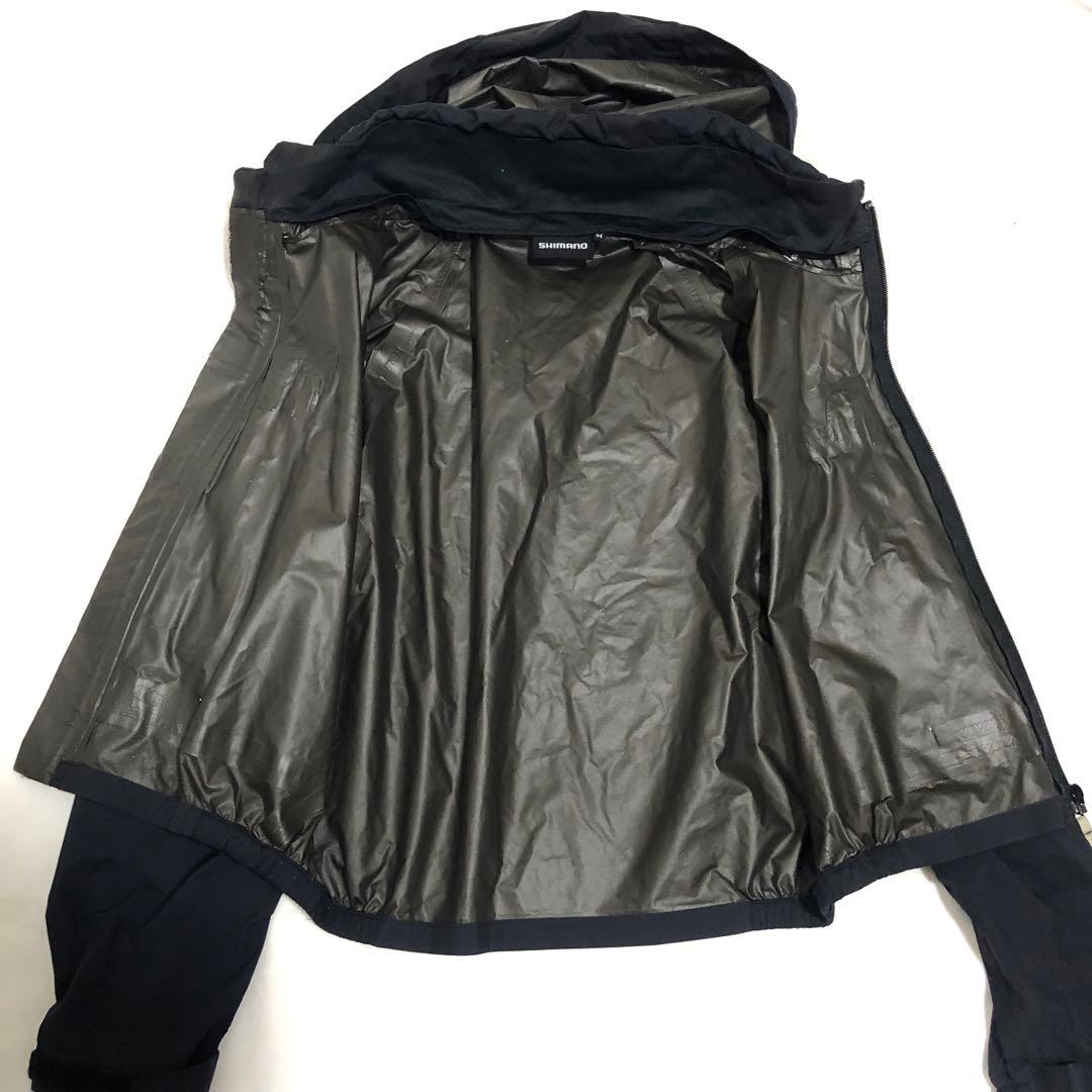 SHIMANO GORE-TEX PacLite ブラック Mサイズ 短丈