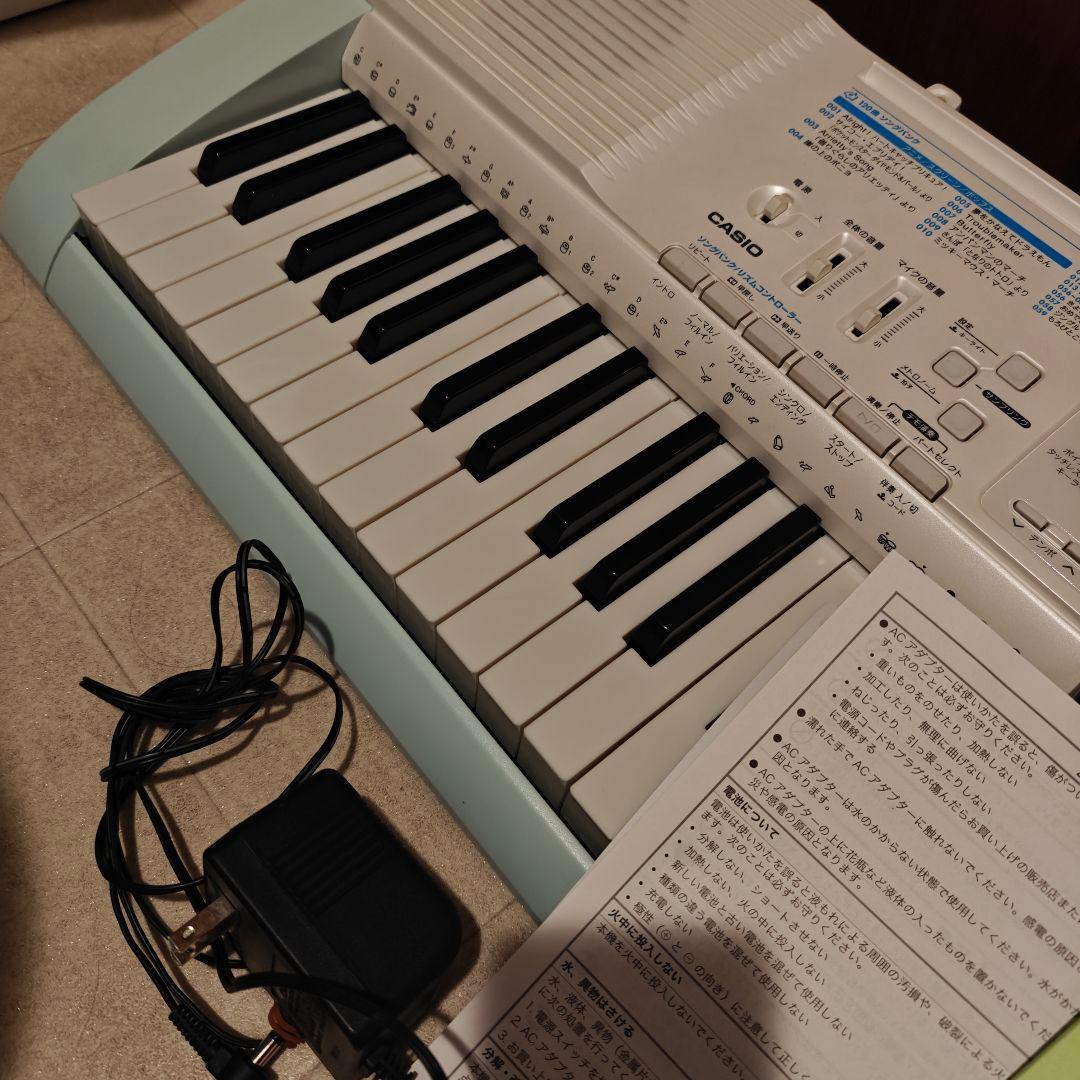 美品　CASIO LK-108 光ナビゲーションキーボード