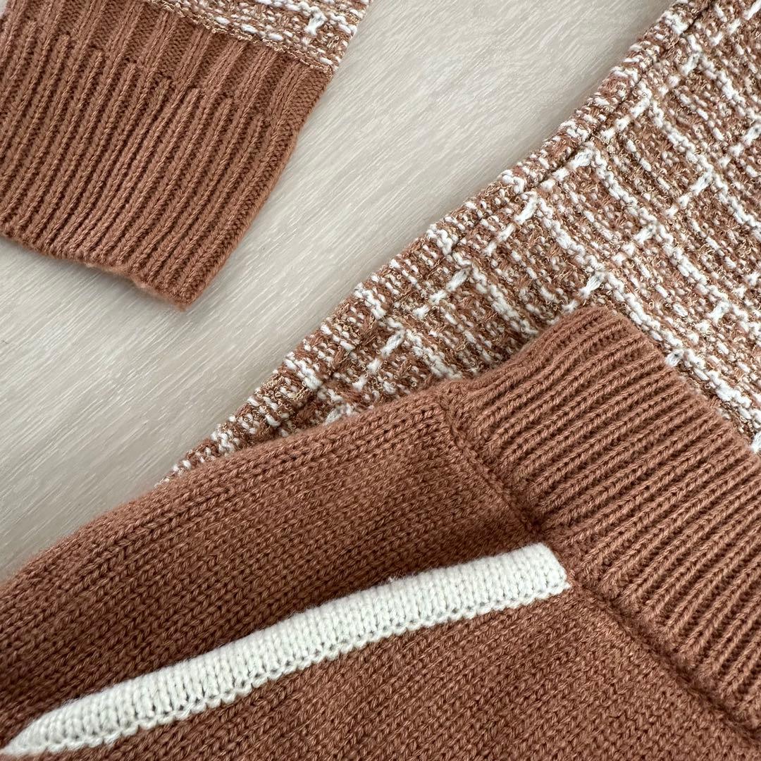 FILA ゴルフ　セットアップ　ブラウン