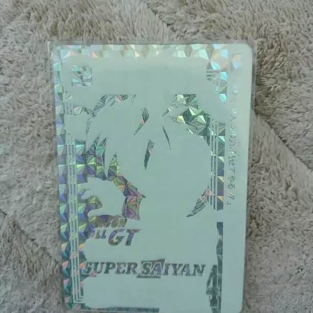 ドラゴンボールカードダス印刷ミスのレアものです