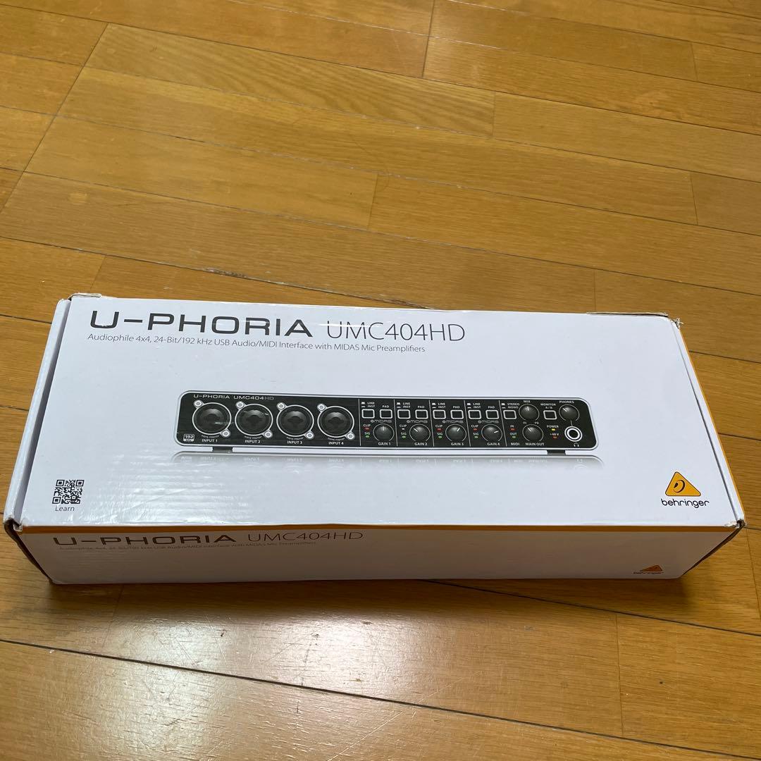 U-PHORIA UMC404HD オーディオインターフェース