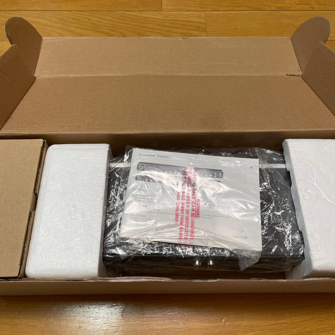 U-PHORIA UMC404HD オーディオインターフェース