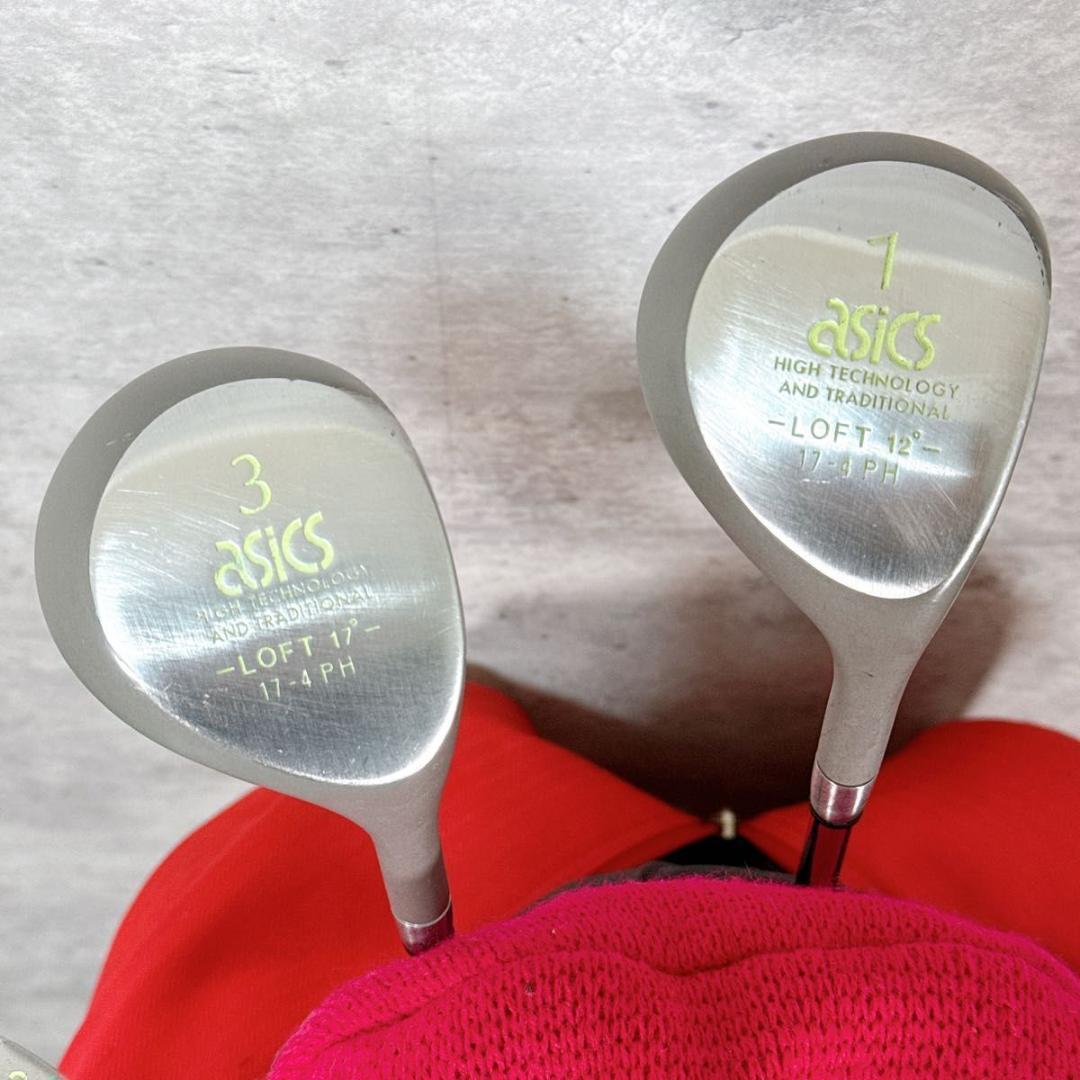 ゴルフクラブセット レディース アシックス ハーフセット 7本 【K321】