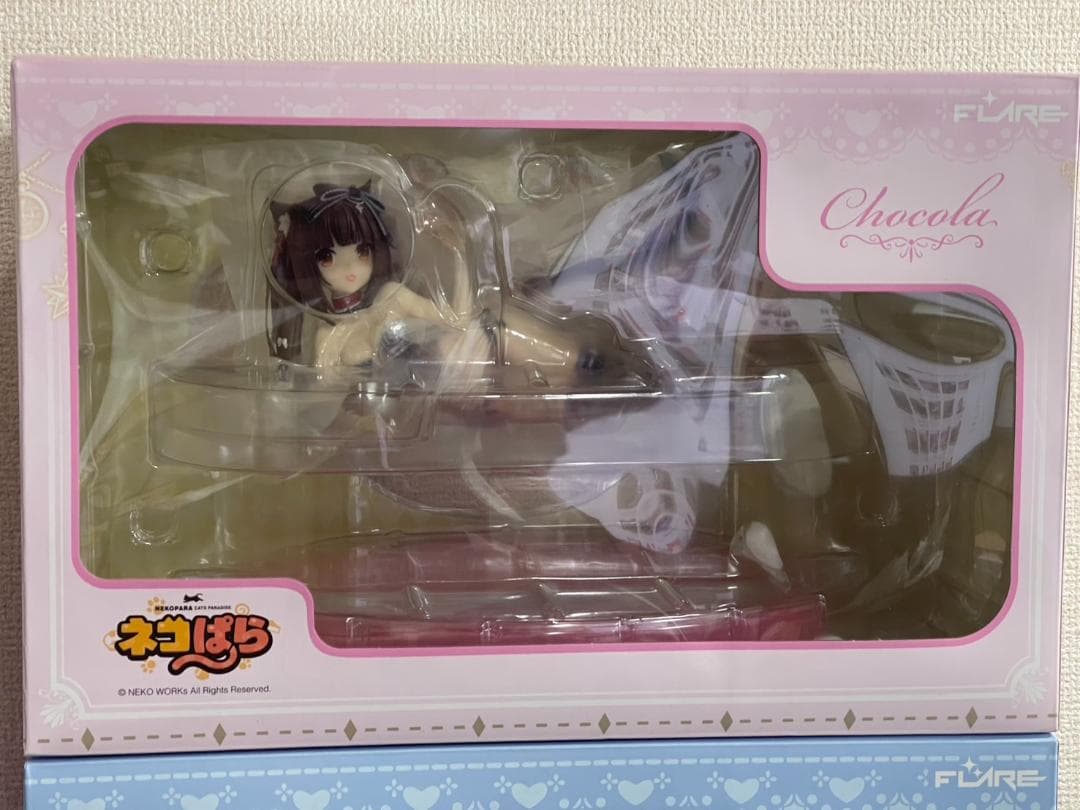 ネコぱら ショコラ & バニラ 2点セット PVC製塗装済完成品