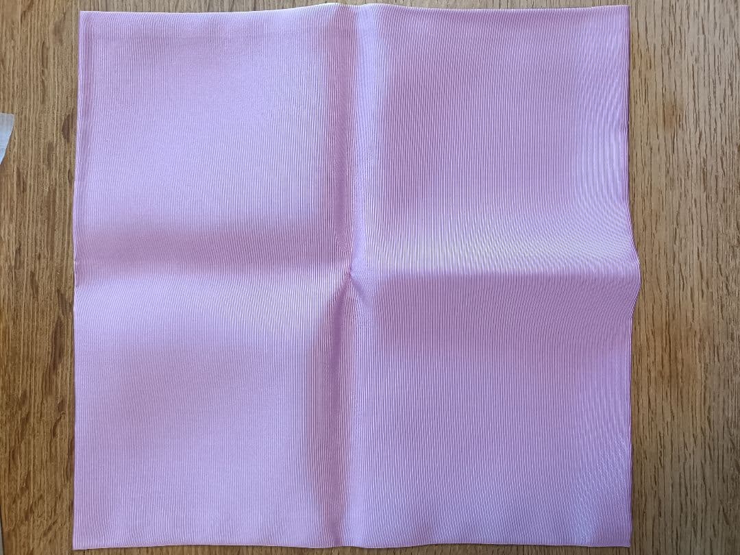 21　北村徳齋　茶道用帛紗 ラベンダー