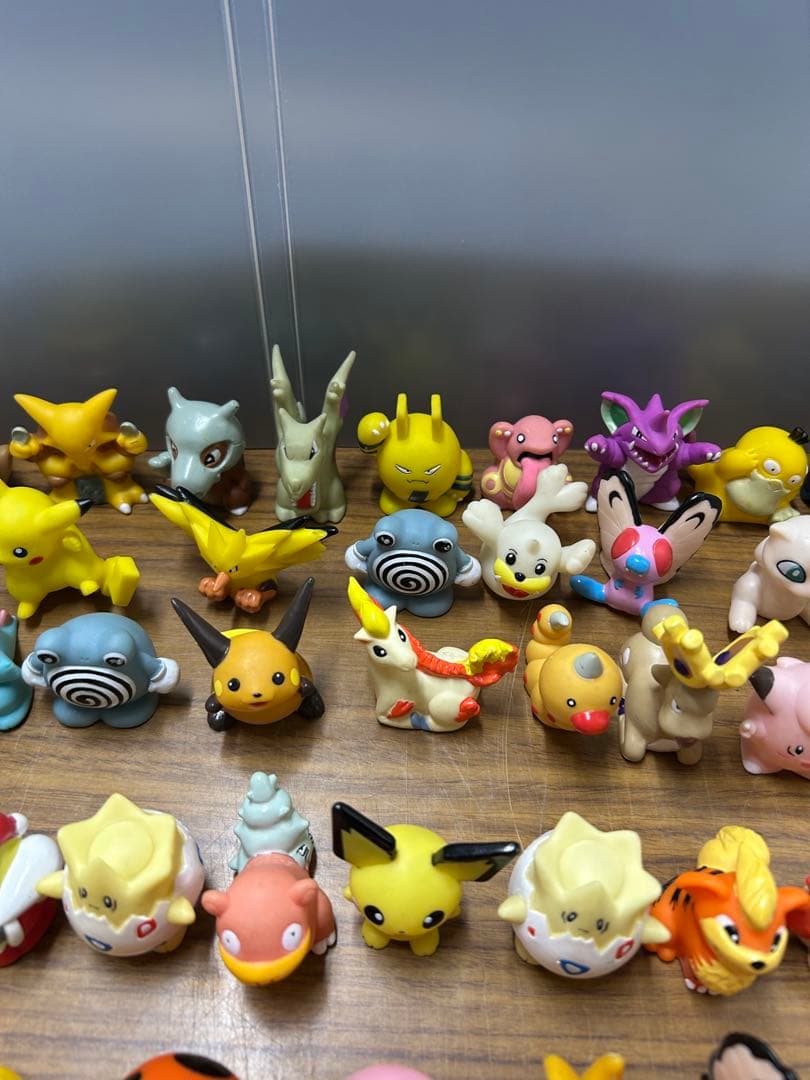 【希少】ポケモンキッズ初代 指人形 まとめ売り　クリア　レア　86体