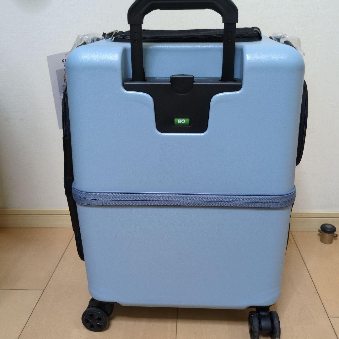 ペットキャリー ライトブルー PETICO ico Mサイズ　未使用値下げ