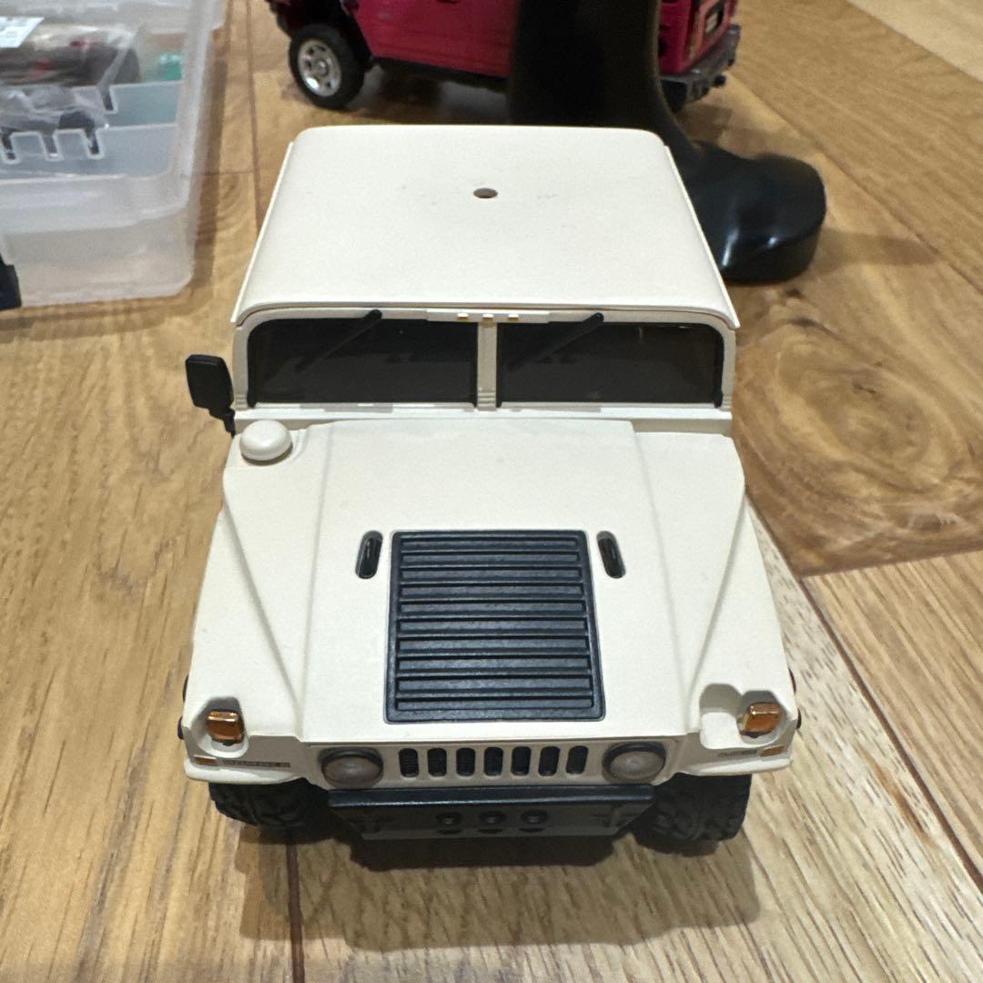激レア　ミニッツ　HUMMER H1 サンドベージュ　送信機セット　おまけ付