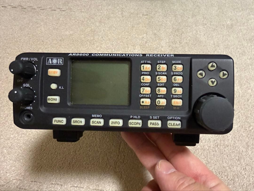 AOR 広帯域受信機 AR8600 MARK2