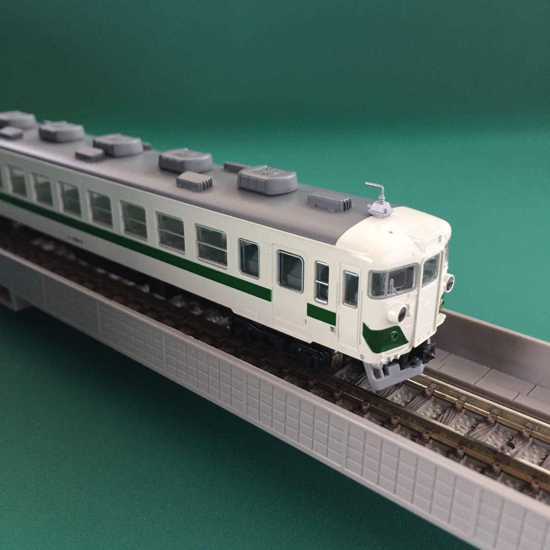 【10-189LC】455系『グリーンライナー』室内灯付３両セット