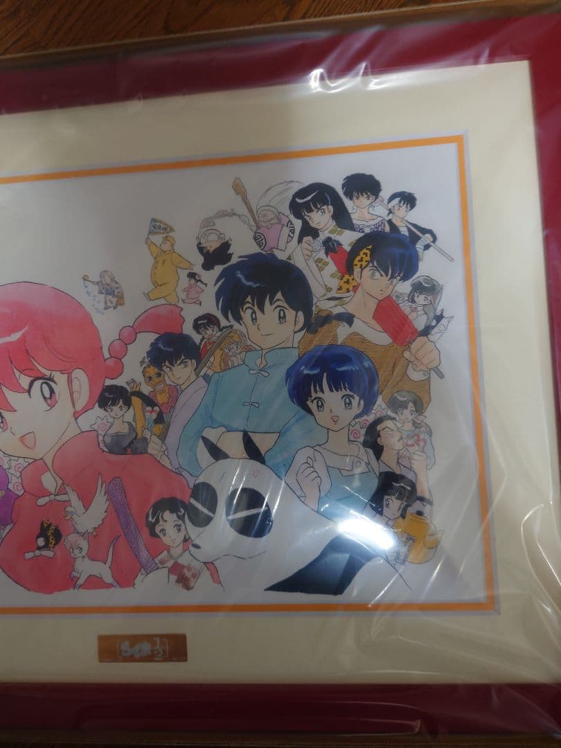 高橋留美子先生デジタルサイン入り『らんま1/2』複製原画A