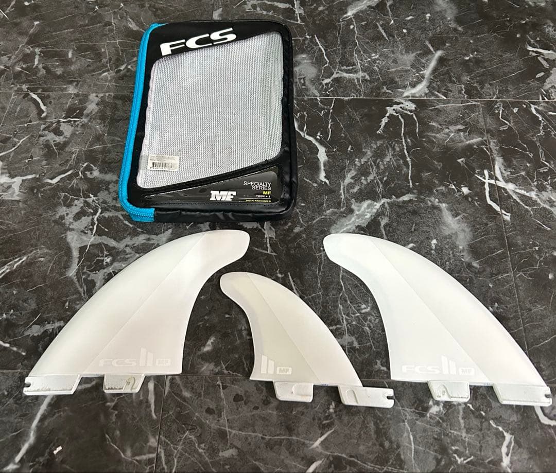 サーフィン・ボディボード FCS 2 MICK FANNING TWIN + 1 FIN SET