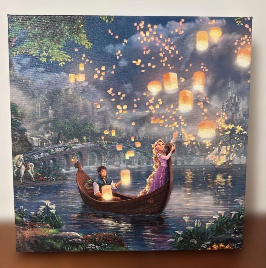 ディズニー トーマス・キンケード塔の上のラプンツェル