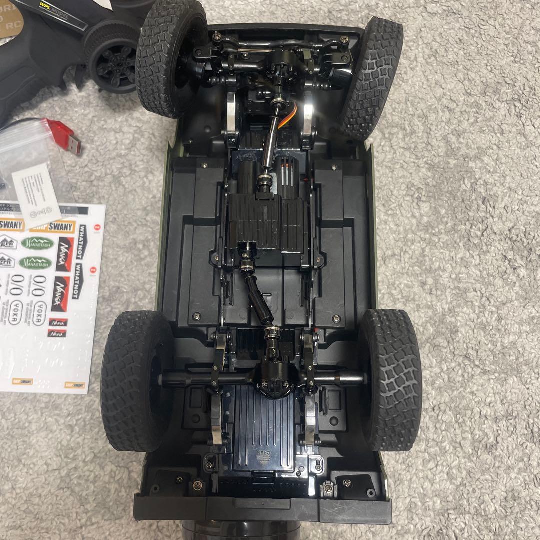 スズキ ジムニー〔JA11〕 1/10アウトドアラジコン C74 OLIVE