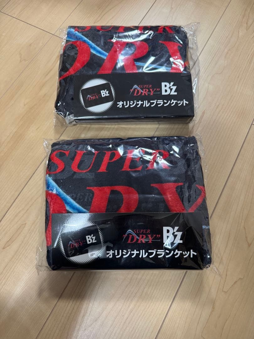 B'z SUPER DRY ブランケット 2枚セット
