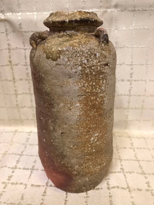 杉本貞光　作　信楽　花入