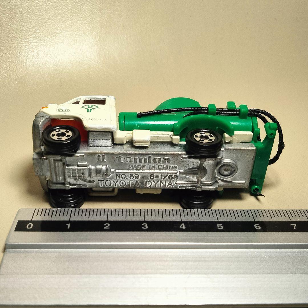 ★商談中★　5787 塗装修復トミカ トヨタダイナ バキュームカー 1/68