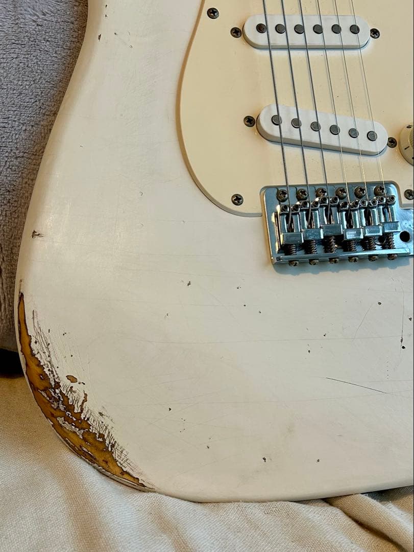 Squier affinity st ラッカー レリック