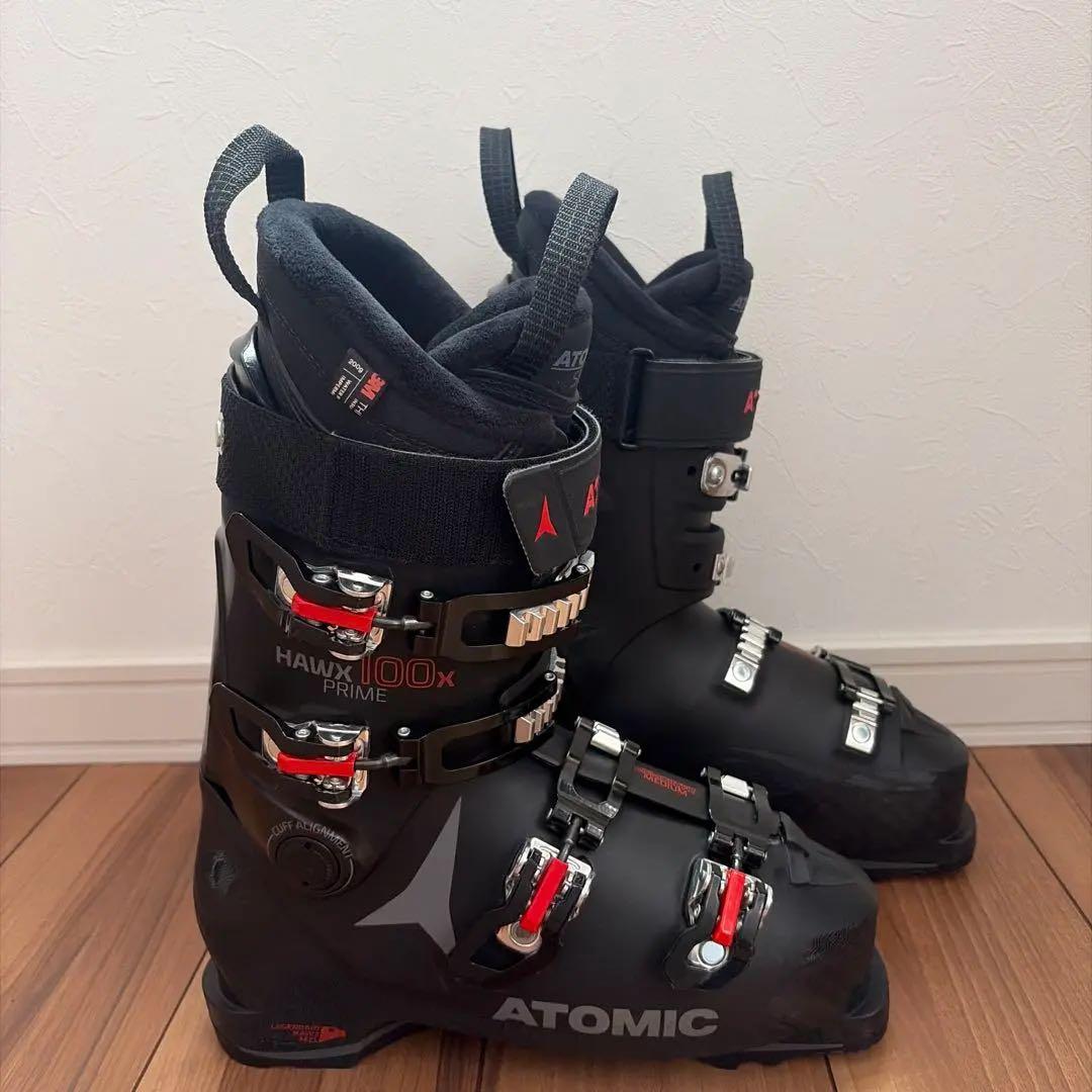 ATOMIC HAWX 100X PRIME スキー用ブーツ　27〜27.5㎝