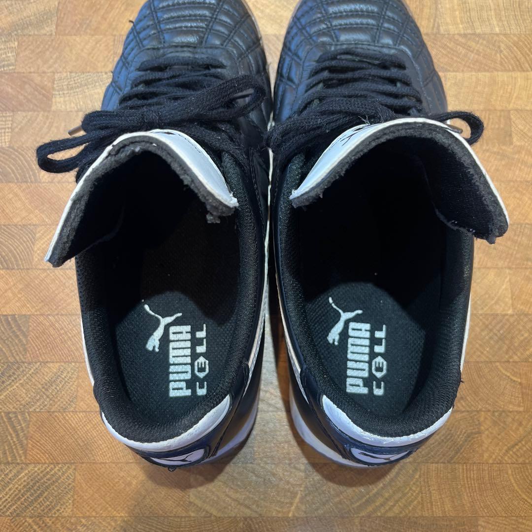 【週末セール中】PUMA メキシコ IT ブラック 24.5cm 室内用 中古