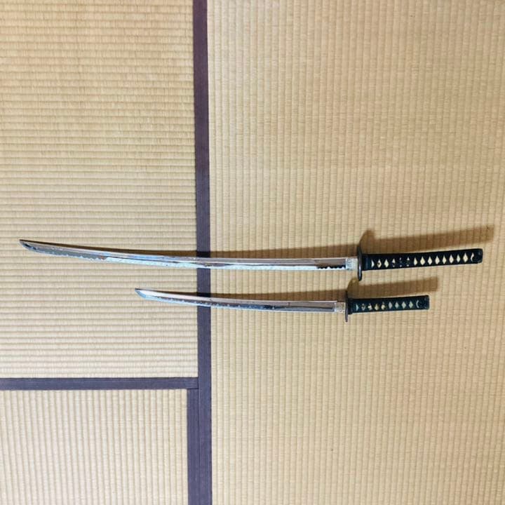 模造刀　脇差付き　二振り　アンティーク　骨董