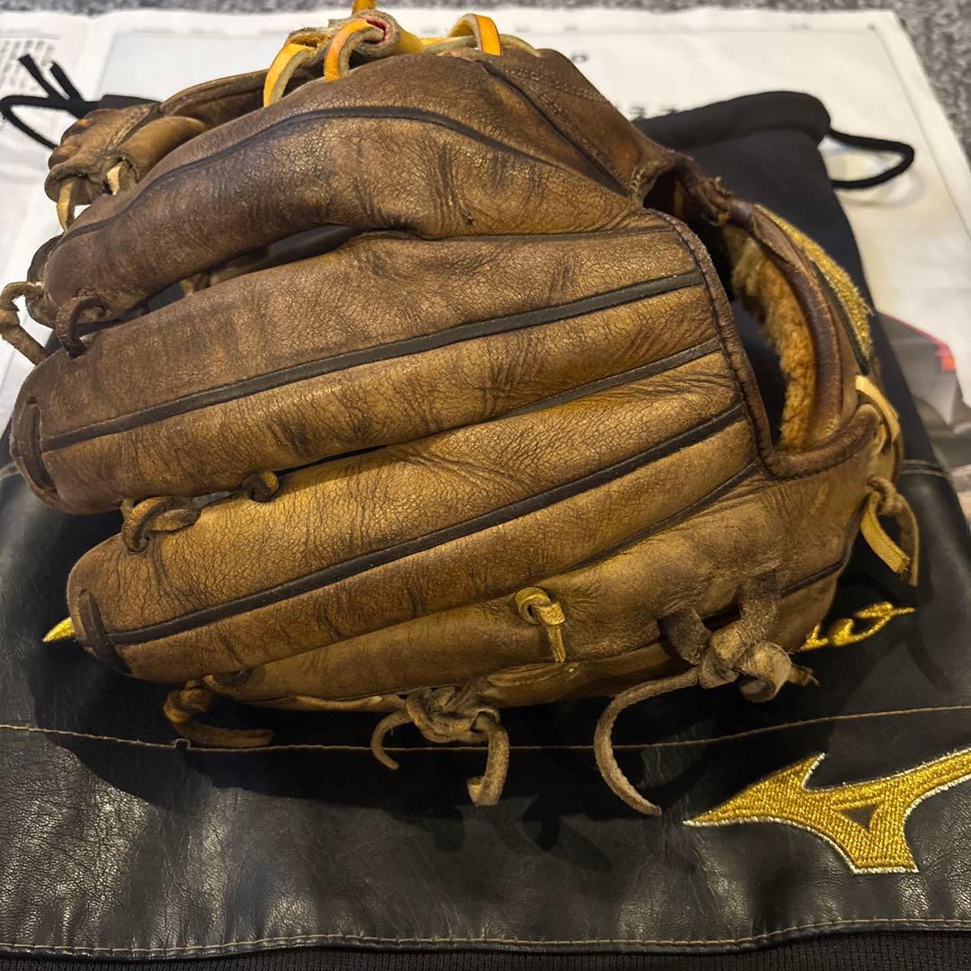 あ*お様 ミズノプロ 硬式グローブ 内野手用