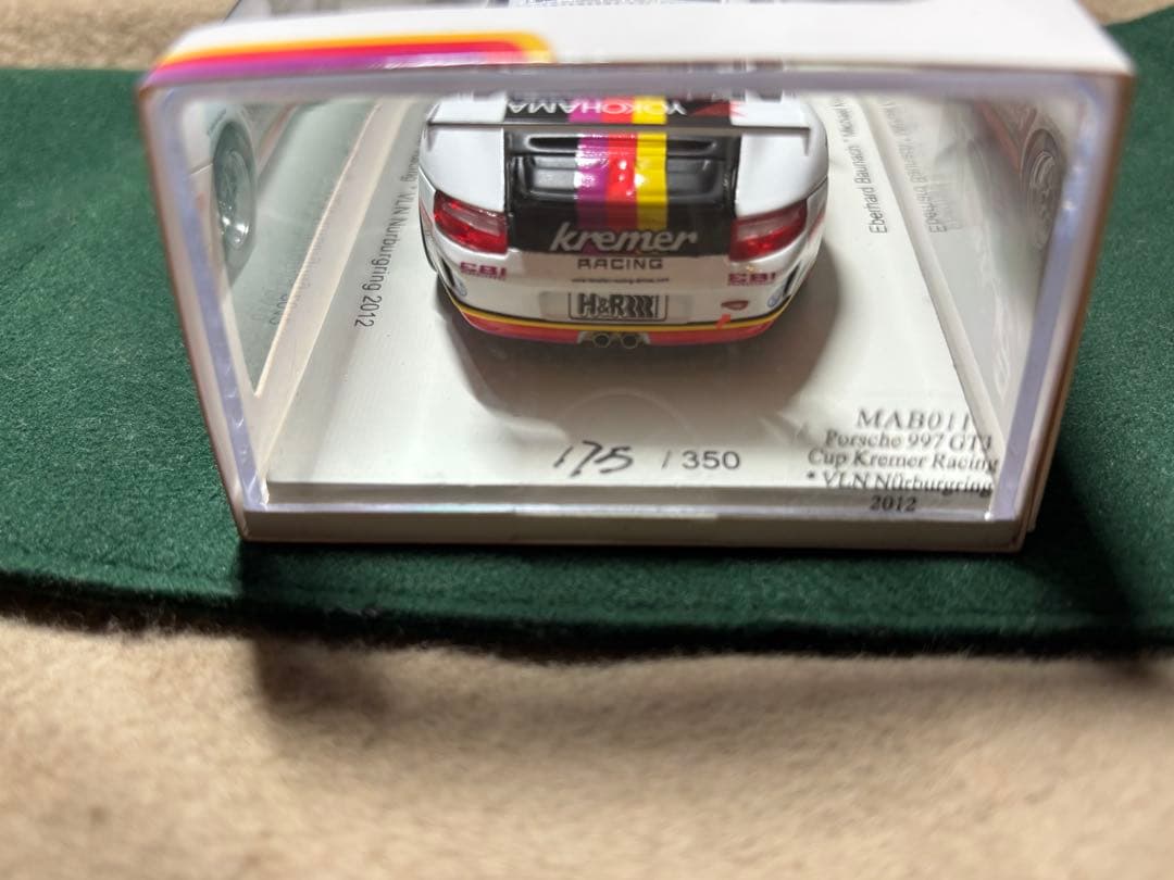 ポルシェ 997後期 GT3 1/43 Spark ミニカー 世界350台限定