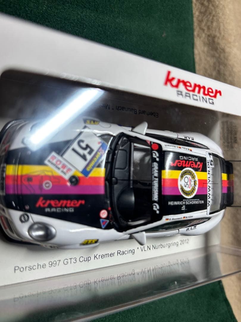 ポルシェ 997後期 GT3 1/43 Spark ミニカー 世界350台限定