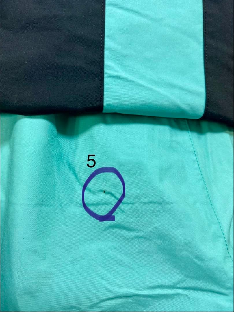 DESCENTE デサント子供用スキーウェア上下セット 150 ブルー×ネイビー