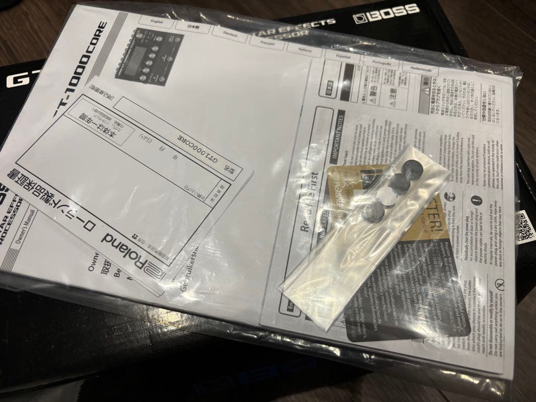 BOSS GT-1000CORE & EV-30セット