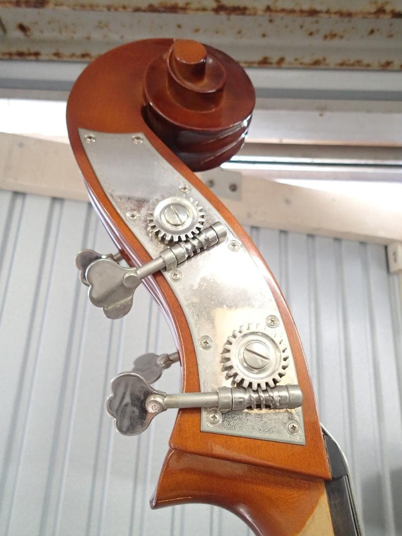 nt250411-003Z コントラバス 3/4 ケース付き REGH