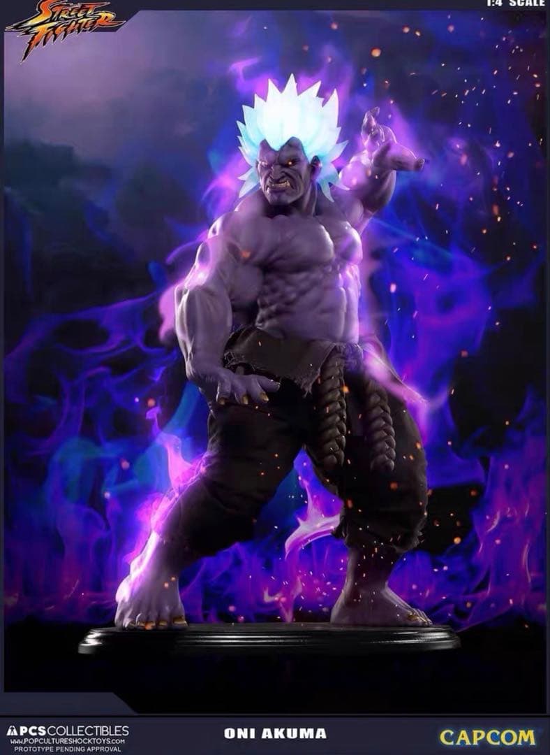 ストリートファイターPCS狂オシキ鬼 ゴウキ豪鬼 通常版 スタチュー フィギュア