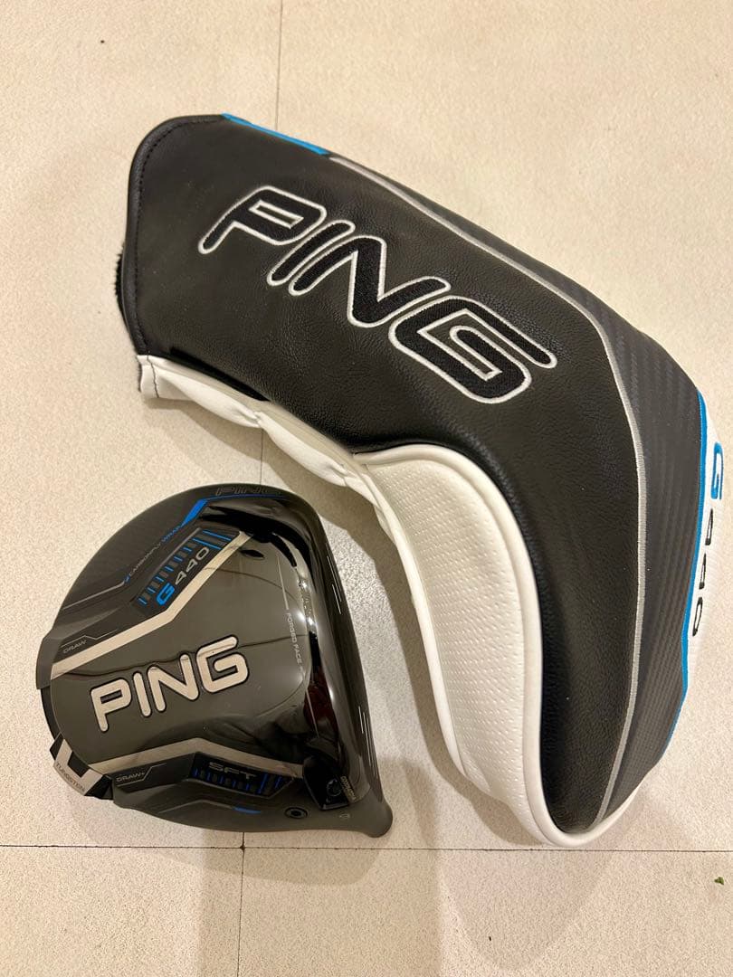 【美品】PING G440 SFT 9° ヘッド (未使用カバー・レンチ付)