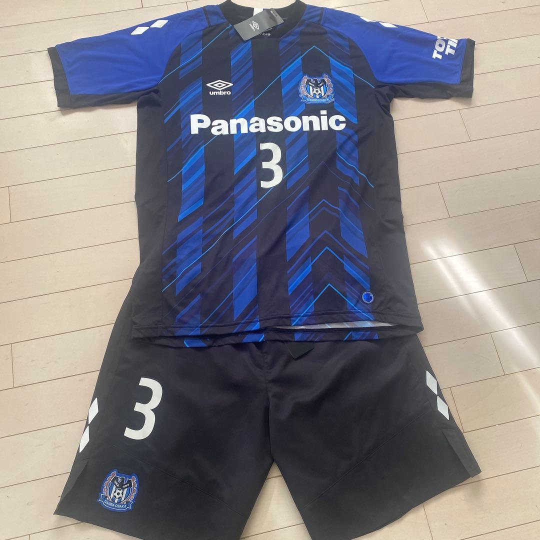 ガンバ ユニフォーム サッカーシャツ サイズ O-XO 新品 未使用 上下セット