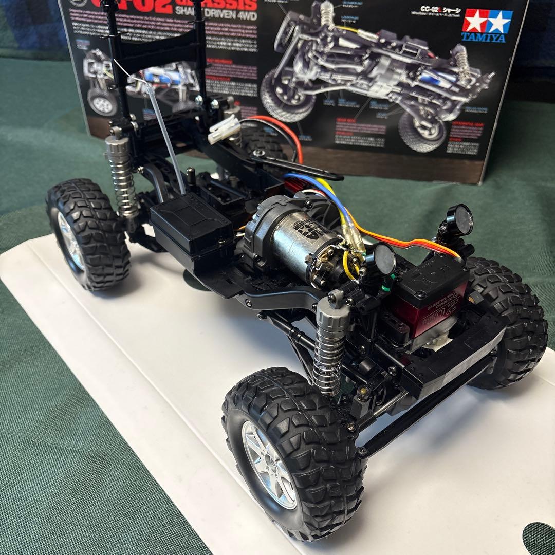 タミヤ 1/10メルセデスベンツG500 CC-02 完成品プロポセット