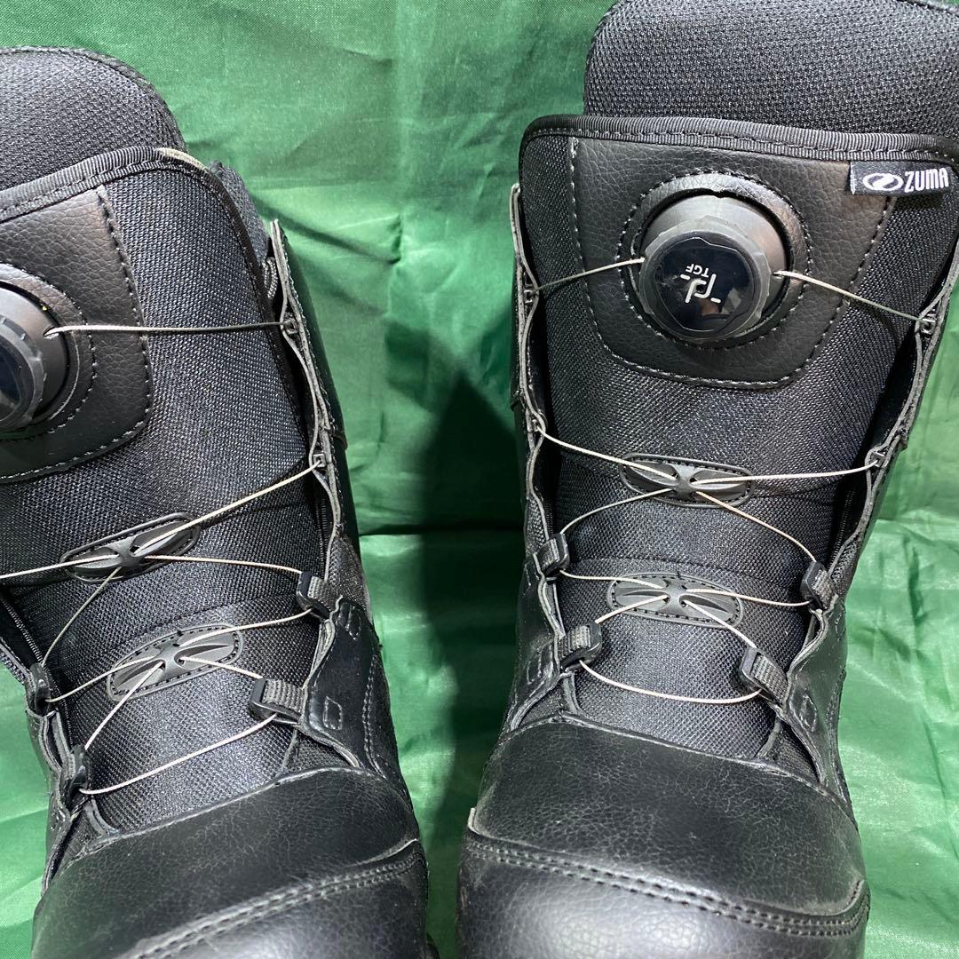 ZUMAブラック スノーボードブーツ