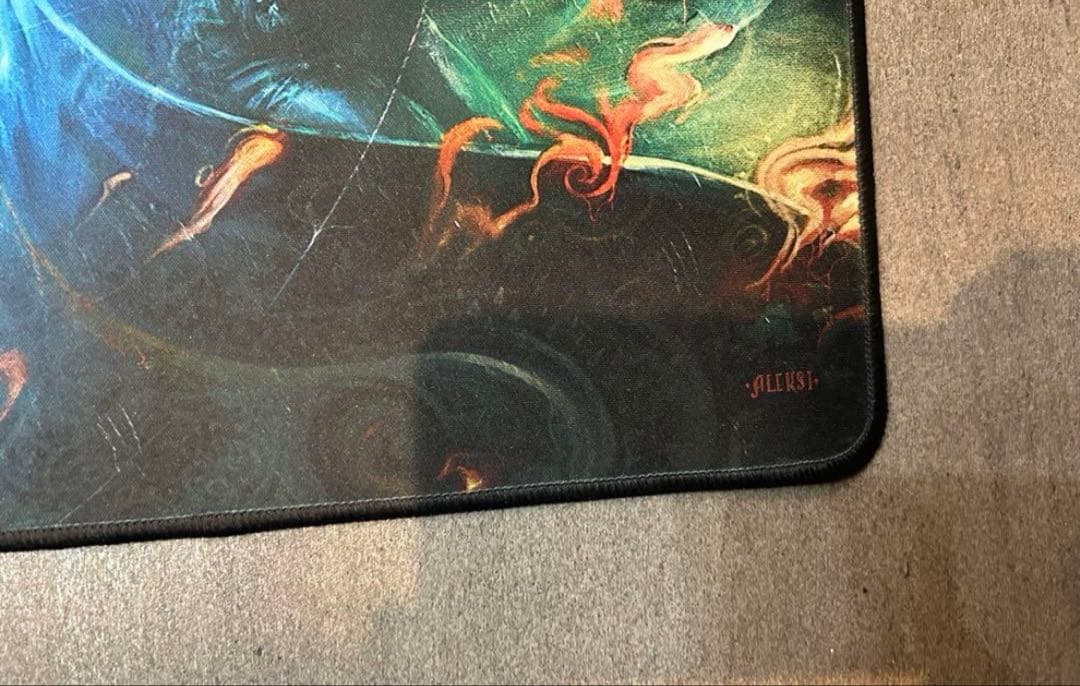 MTG ウルトラプロ 数量限定 ジェイス プレイマット ブックプロモ ステッチ版