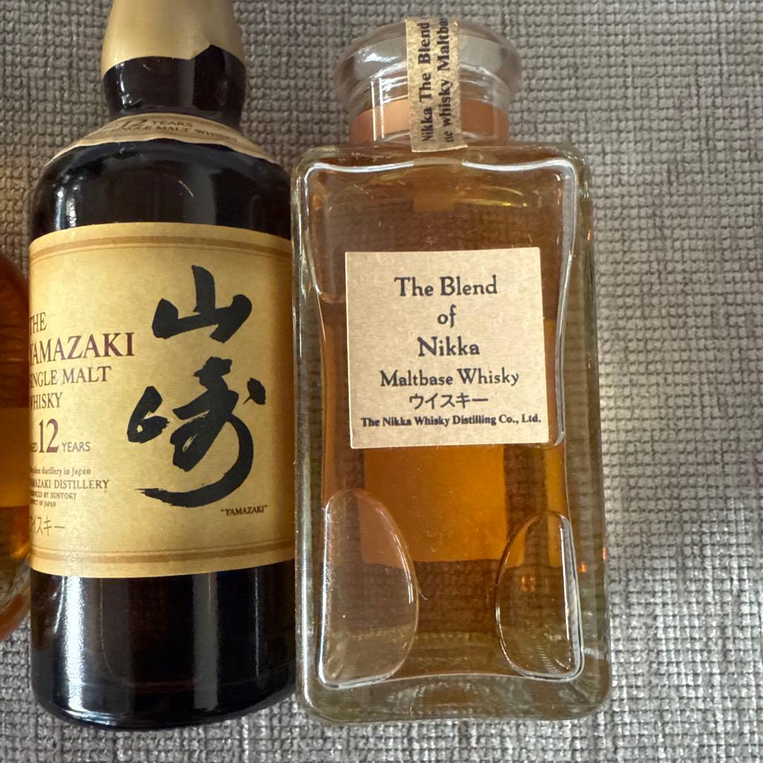 り*う様 日本のウイスキーコレクション　ミニボトル5本セット