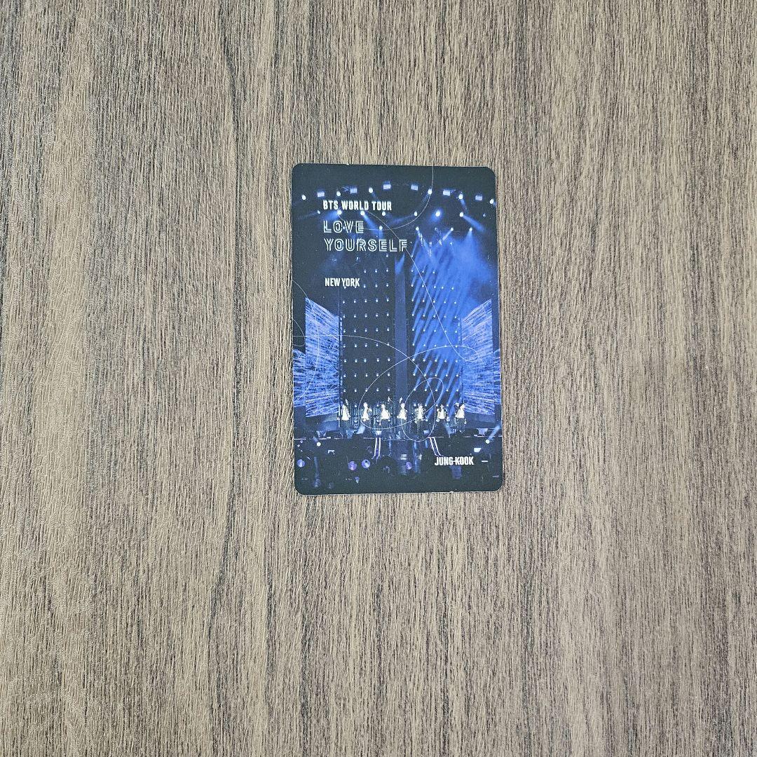 BTS  ジョングク グク LYS LOVE YOURSELF NY トレカ