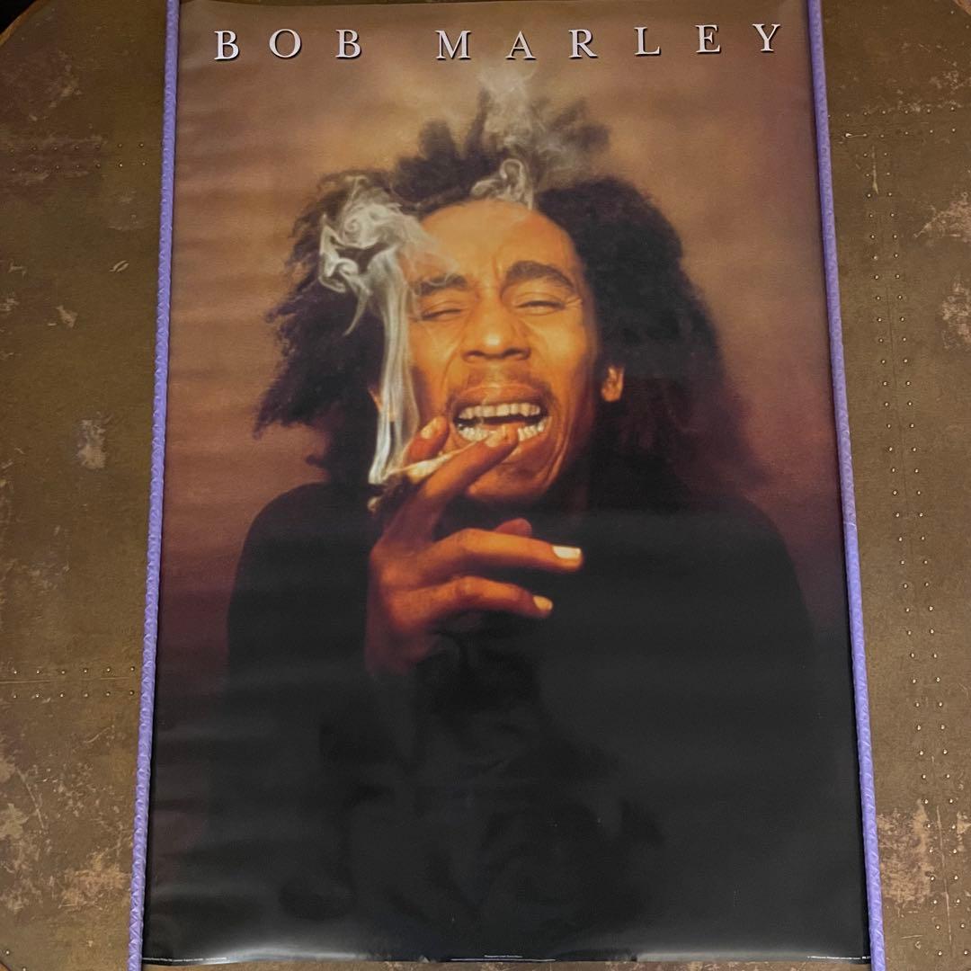 90s デッドストック bob marley 大判ポスター