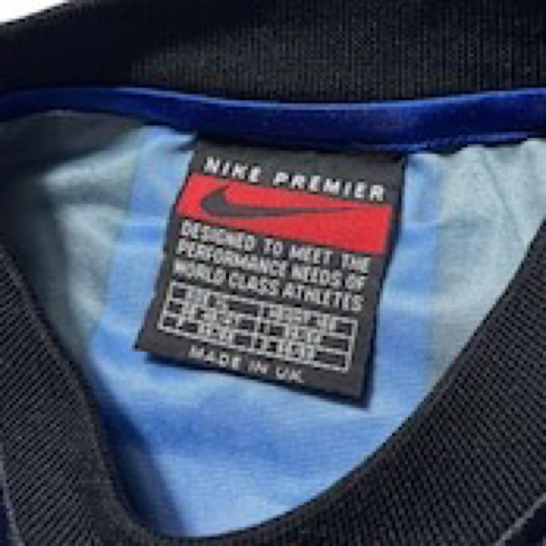 Nike サッカーシャツ 青黒 インテル
