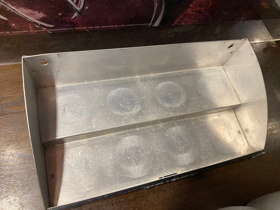 スパイスボトル　ラックセット　アルミ　ビンテージ スパイスケース