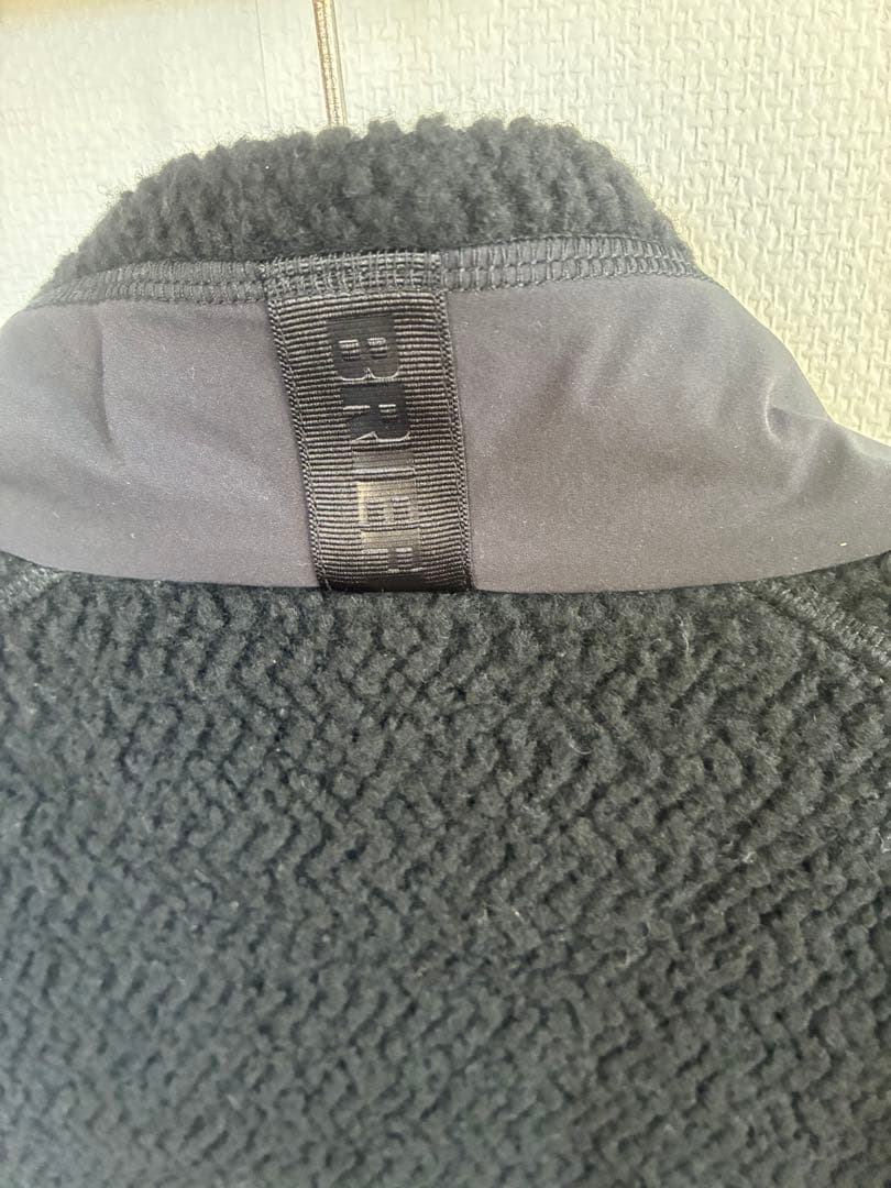 【美品】　ブリーフィングゴルフ　ウールボアベストブラック　2025年秋冬モデル