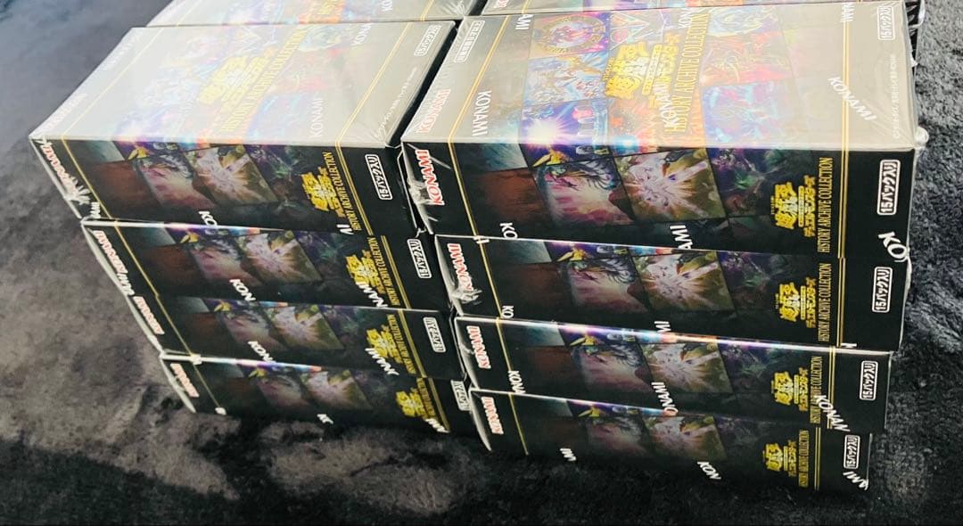 遊戯王　ヒストリーアーカイブコレクション　48BOXセット　未開封シュリンク付き