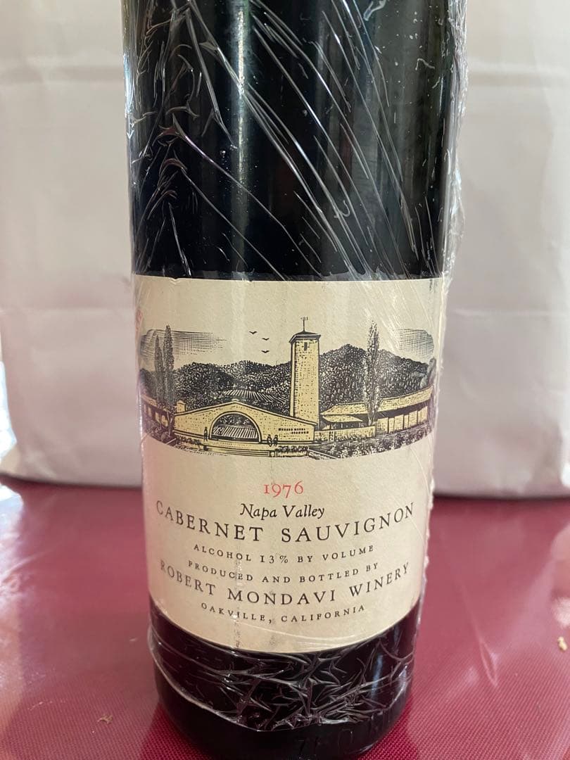 ユ*カ様 ナパバレー カベルネ・ソーヴィニヨン ロバートモンダヴィ76年